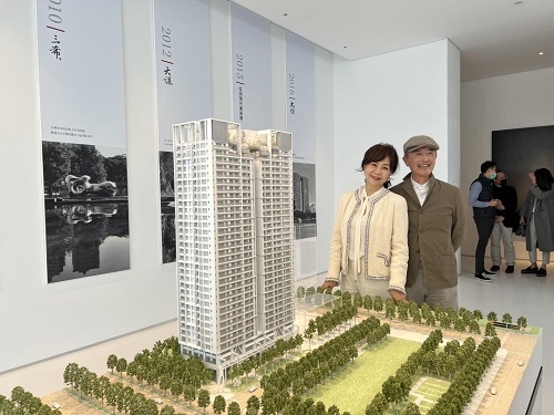 七期市政絕版豪宅登場 
預售均價上7字頭